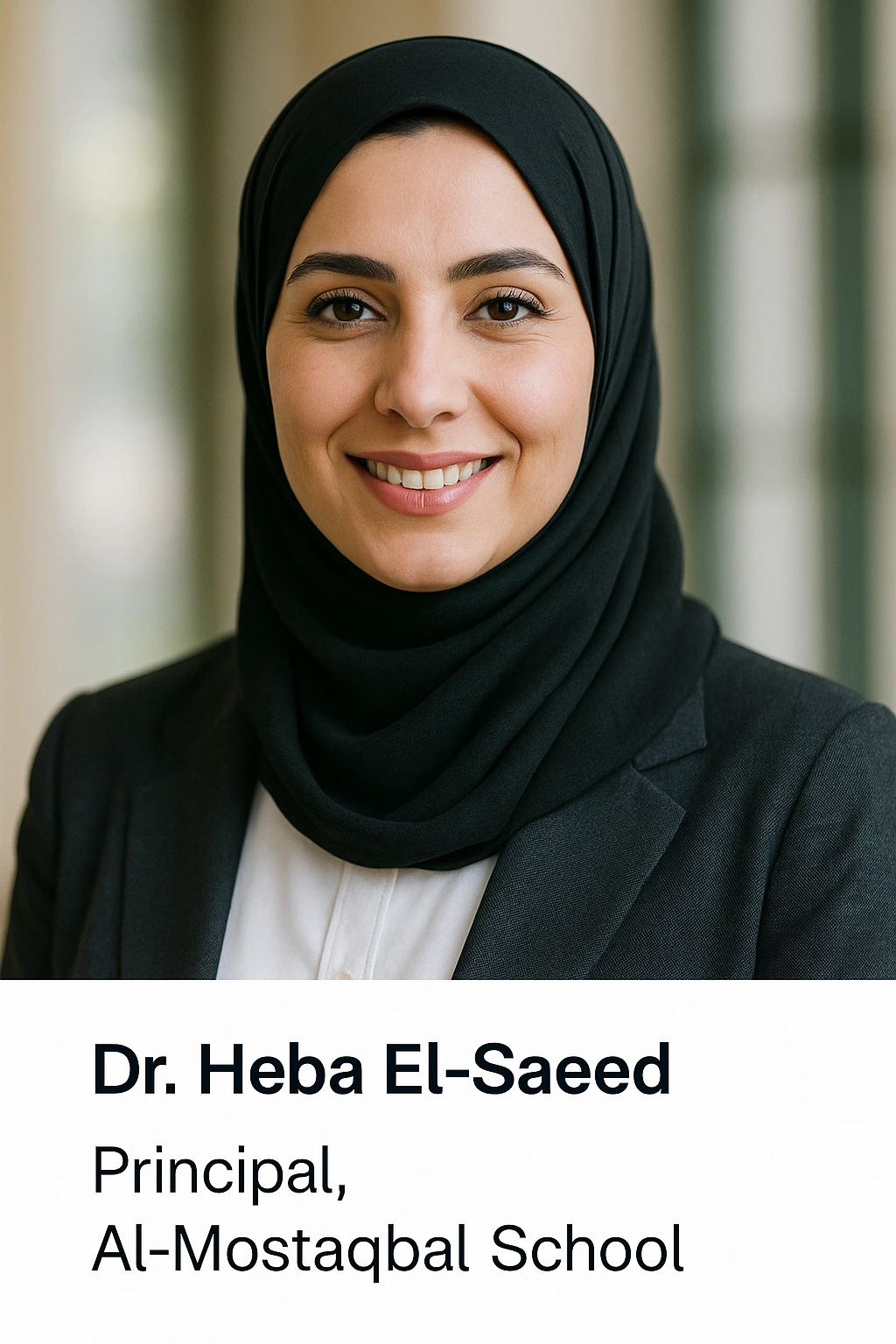 مديرة مدرسة المستقبل