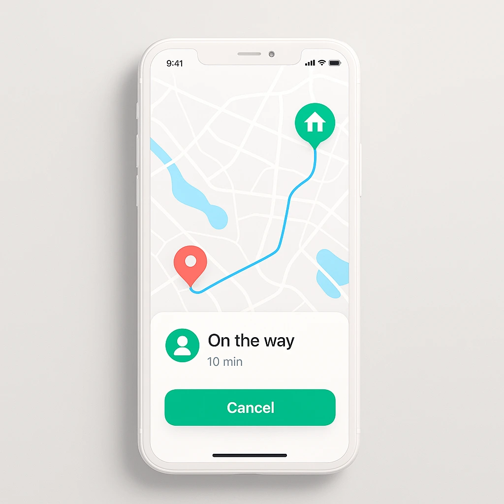 تطبيق توصيل أغراض – مكة