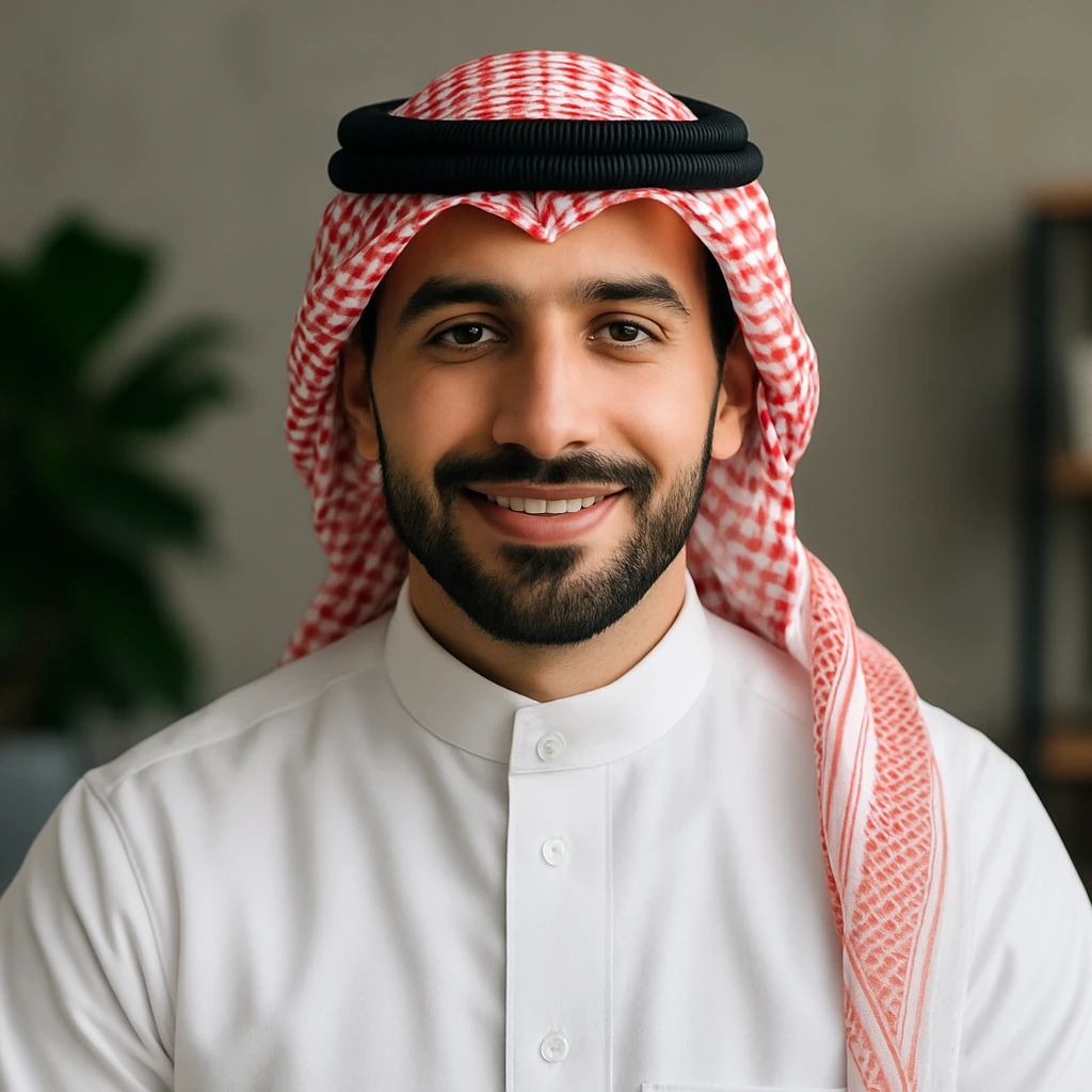 عميل سعودي شاب